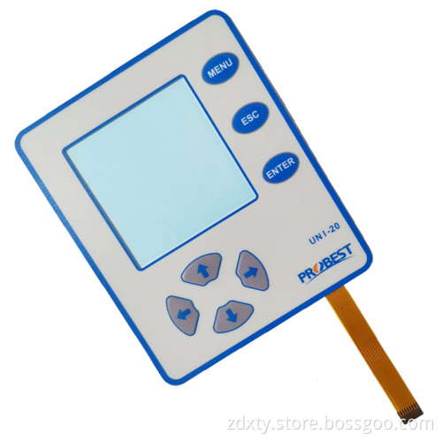 Custom LED Membrane Switch With Waterproof Function